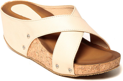 

Adorn Women Cream Wedges