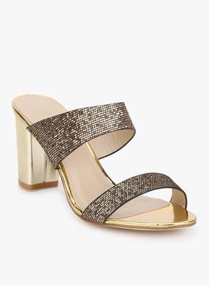Addons Women GOLD Heels