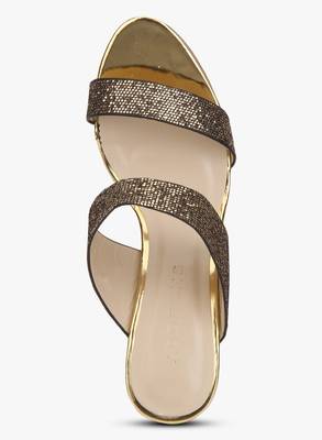 Addons Women GOLD Heels