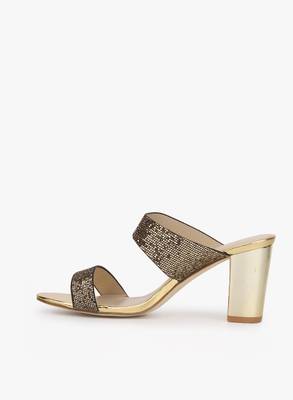 Addons Women GOLD Heels