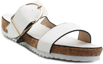 

Shuberry Women White Wedges