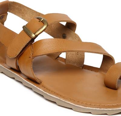 Invictus Men Black Sandals