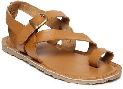 Invictus Men Black Sandals