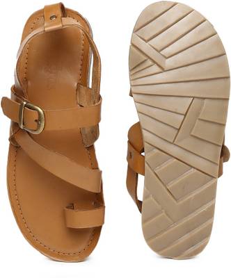 Invictus Men Black Sandals