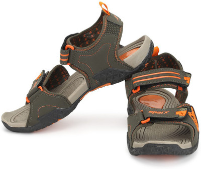 

Sparx Men OLIVEORANGE Sports Sandals