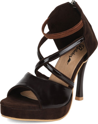 

Bellafoz Women BROWN Heels