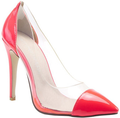 

Minty Meets Munt Women Neon Pink Heels
