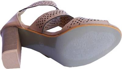 MadeinMyIndia Women Brown Heels