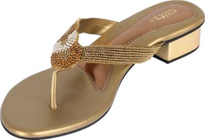 Glitz Women Antic Heels