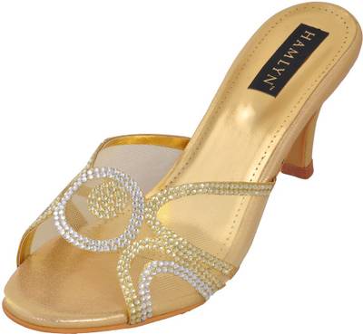 Hamlyn Women Gold Heels