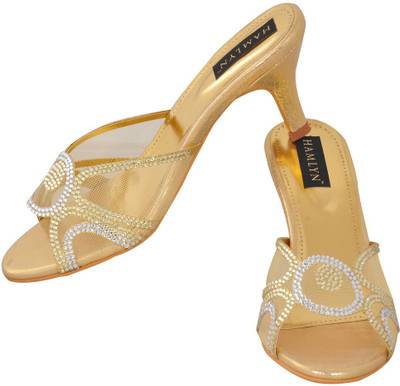 Hamlyn Women Gold Heels