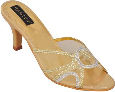 Hamlyn Women Gold Heels