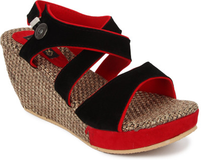 

Nayra Creations Women Red Wedges