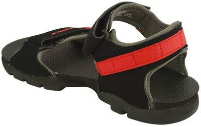 Sparx Men Black Sandals
