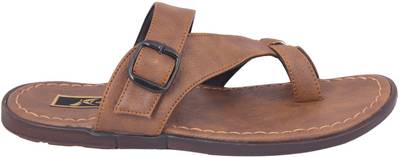 Kraasa Men Tan Sandals