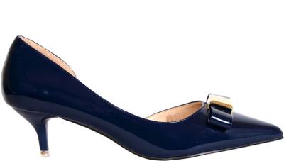 OLMIITE Women Dark Blue Heels