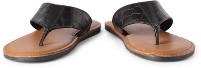 

Louis Philippe Men Black Sandals