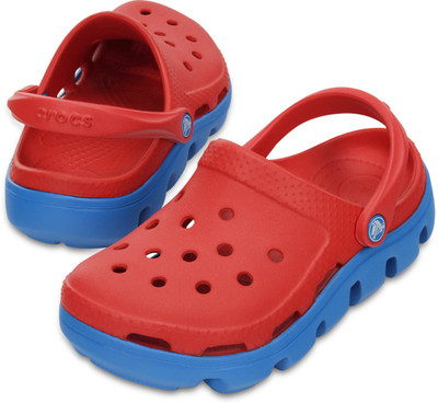 

Crocs Girls Slip-on Clogs(Red, Black