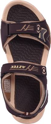 Aztec Men Brown, Beige Sandals