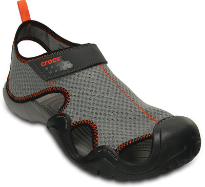 

Crocs Men Grey Sandals