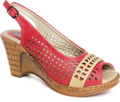 

Vendoz Women Red Wedges