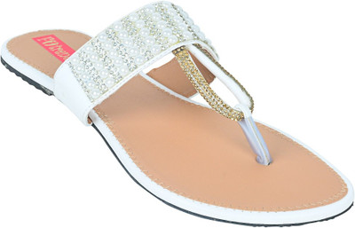 

Footrendz Women White Flats