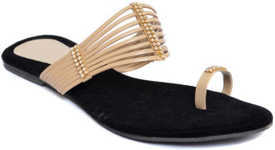 

Indirang Women Beige Flats