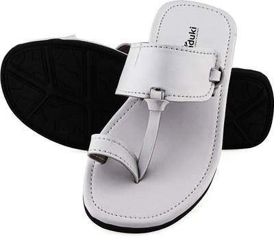 Paduki Men White Sandals