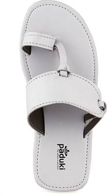 Paduki Men White Sandals