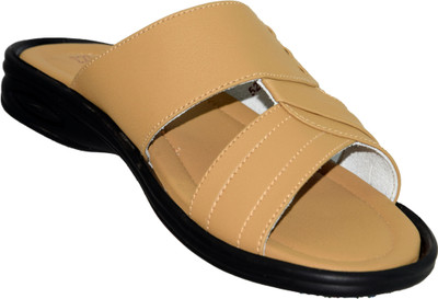 

LeCobbs Men Tan Sandals