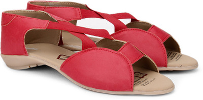 

Bata Women Red, Pink Flats