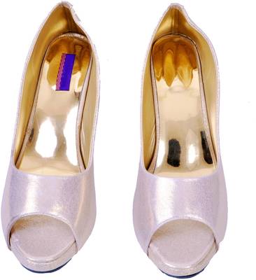 Relexop Women Silver Heels