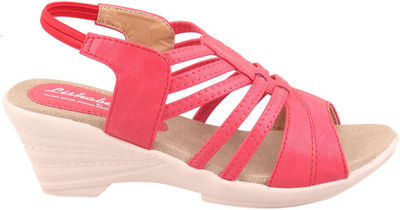 

MSC Women Red Wedges