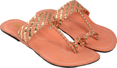 

Jade Women Peach Flats