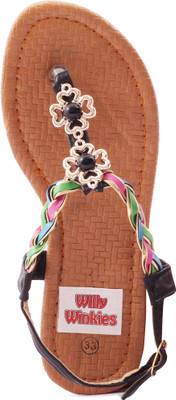 

Willywinkies Girls Sports Sandals(Black