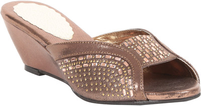 

Adorn Women Brown Wedges