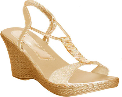 

Pantof Girls Wedges(Gold