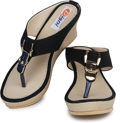 

Digni Women Black Wedges