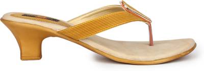 Shezone Women Yellow Heels