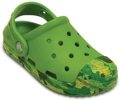 

Crocs Boys & Girls Sling Back Clogs(Green, Parrot green