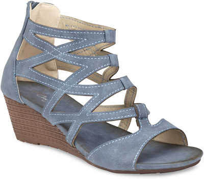 

Vero Couture Women Blue Wedges