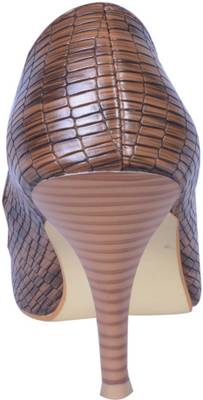Stiletto Women Tan Heels