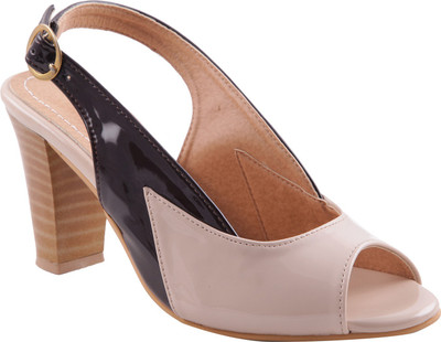 

Adorn Women Cream Heels