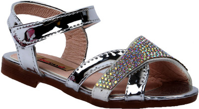 

Foot Candy Girls Sports Sandals(Silver