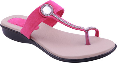 

Adorn Women Pink Wedges