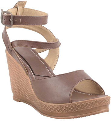 

Adorn Women Brown Wedges