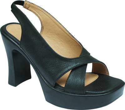 Lily Women Black Heels