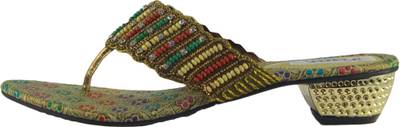 Faith Women Gold Heels