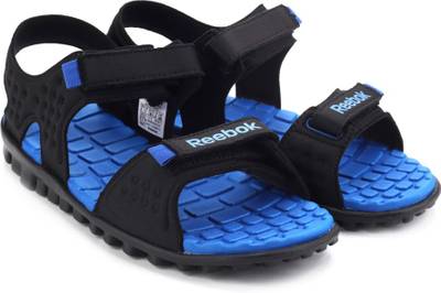 Reebok Men BLACK/STEEL/BLUE Sports Sandals