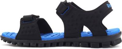 Reebok Men BLACK/STEEL/BLUE Sports Sandals